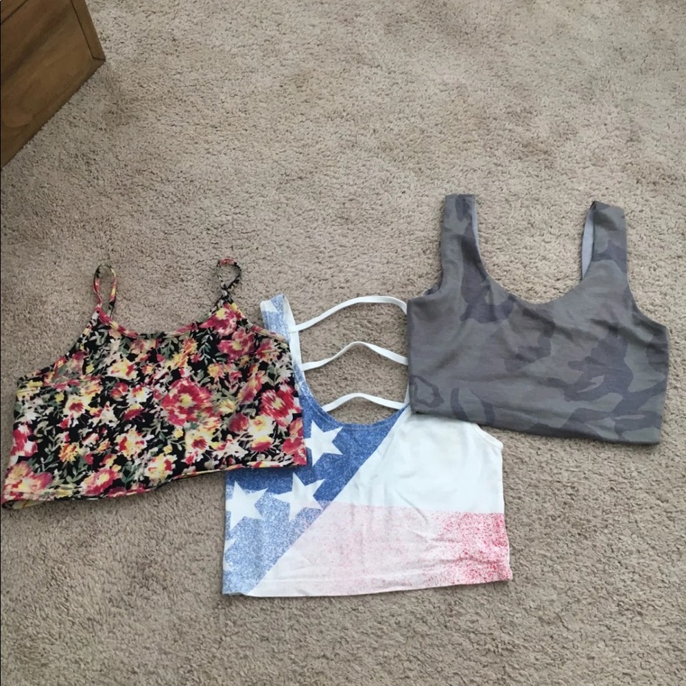 *BUNDLE* cropped tops